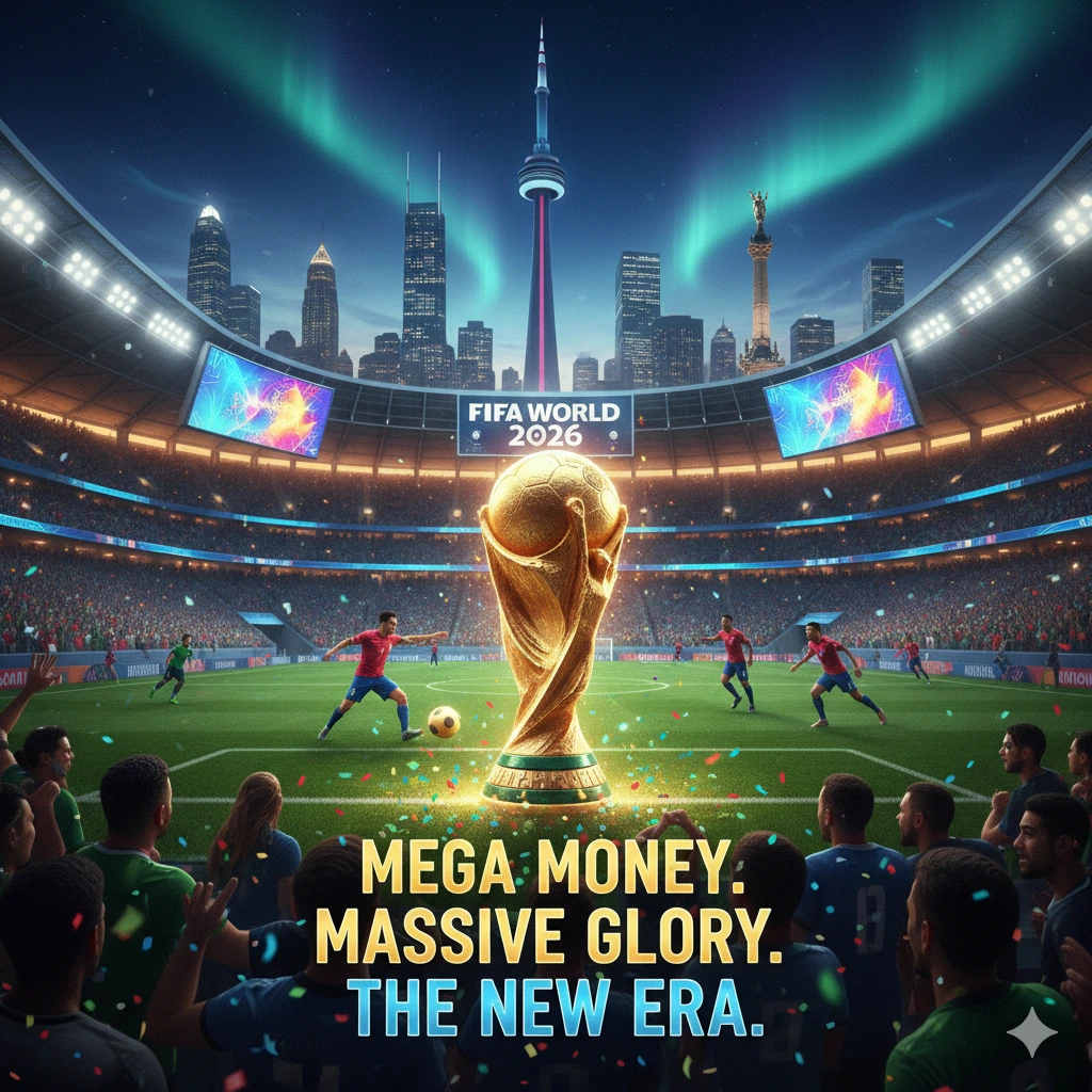 फीफा वर्ल्ड कप 2026 में पैसों की बारिश: विजेता को मिलेंगे रिकॉर्ड ₹450 करोड़, जानें रनर-अप और बाकी टीमों का पूरा प्राइज मनी चार्ट