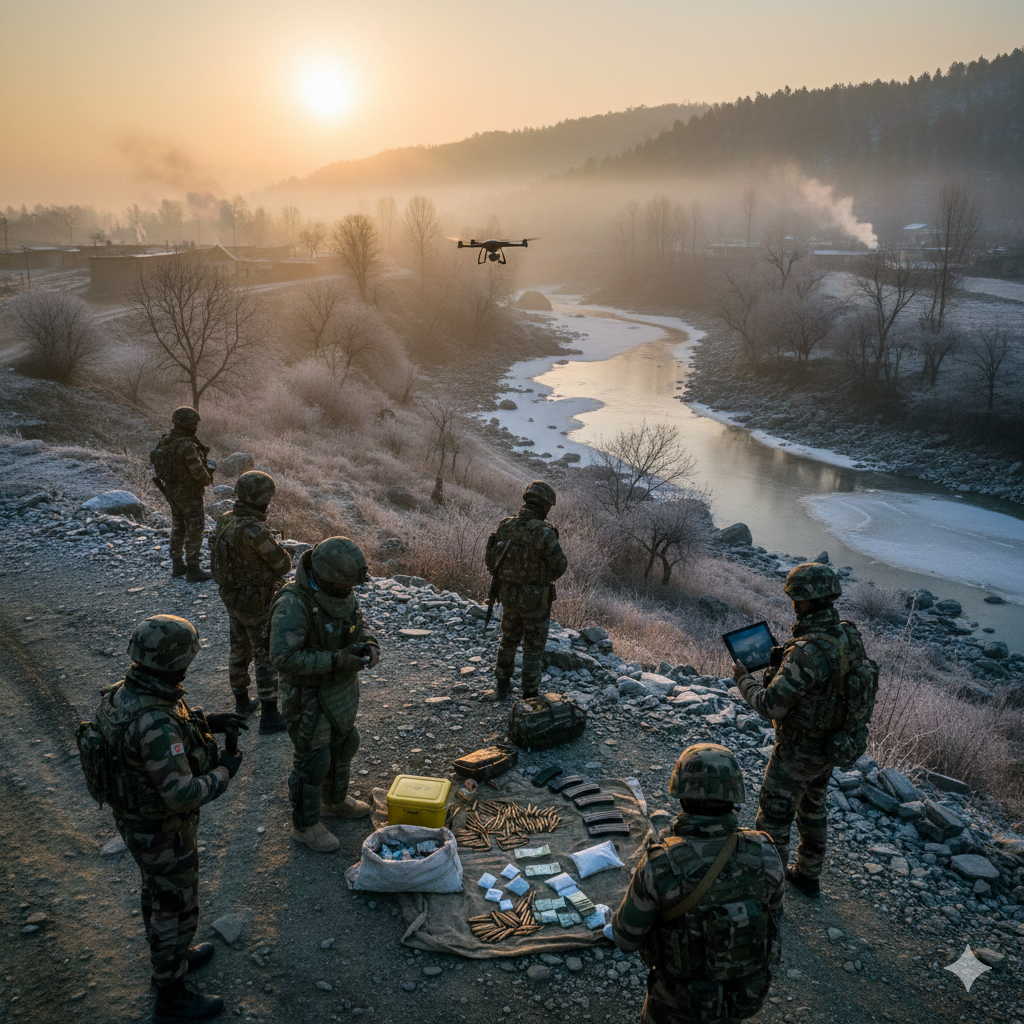 पुंछ में पाकिस्तानी ड्रोन