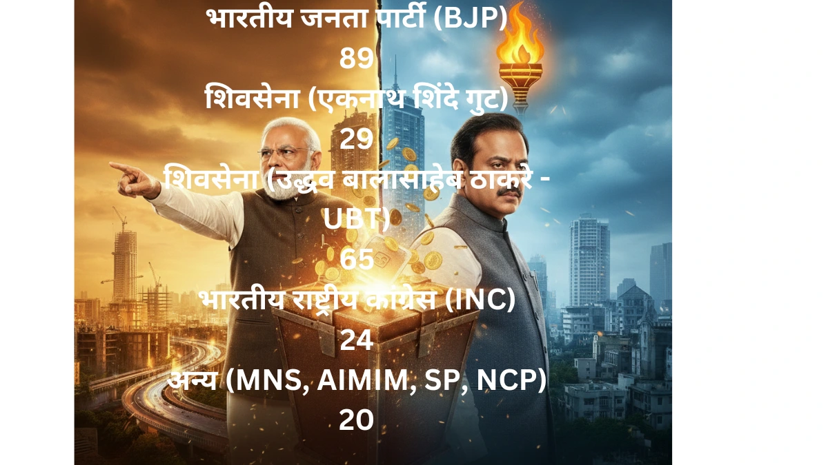 BMC Election Results 2026