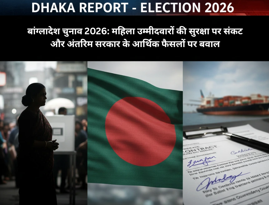 Bangladesh Election 2026 women candidates safety and Yunus government contract controversy