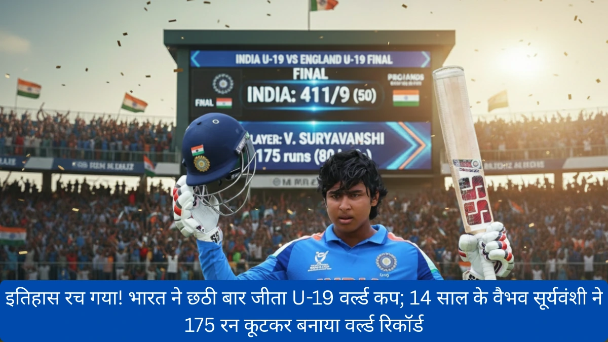 India vs England U-19 World Cup Final 2026