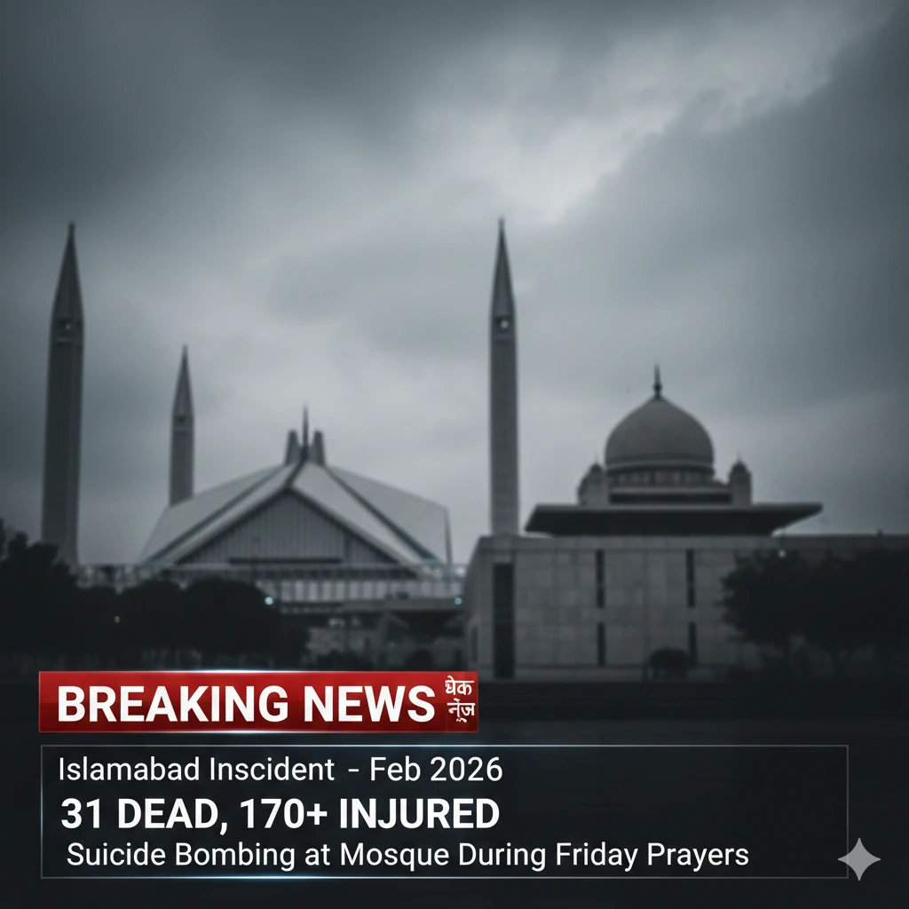 Islamabad Mosque Suicide Attack 2026