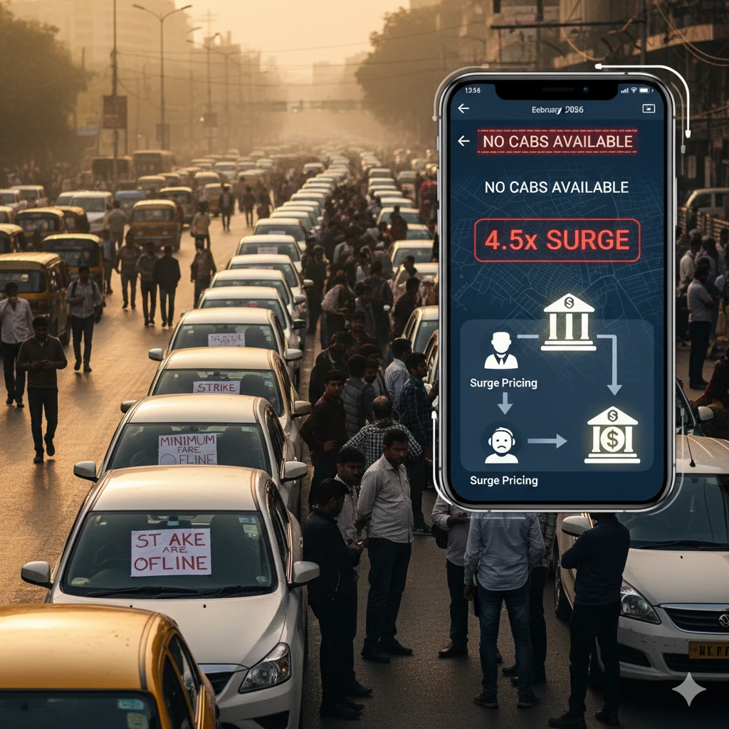 Ola Uber Strike 2026 Live Updates