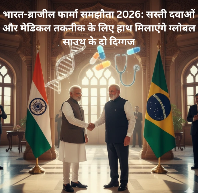 भारत-ब्राजील फार्मा समझौता 2026